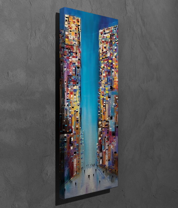 Wallity PC321 Lienzo Decorativo Multicolor 30 x 80 cm Wallity PC321 Lienzo Decorativo Multicolor 30 x 80 cm